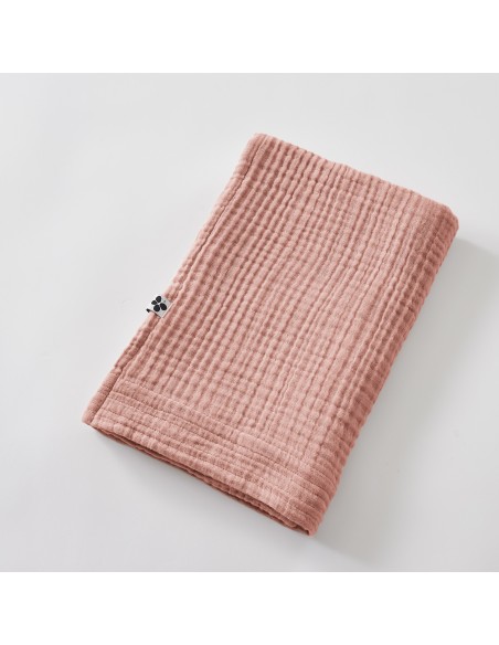 Drap de douche 70 x 130 cm Gaze de coton unie Gaïa l'Effet Papillon