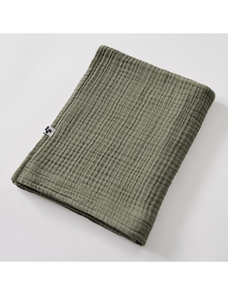 Drap de bain 90 x 150 cm Gaze de coton unie Gaïa l'Effet Papillon