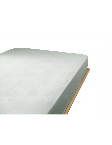 Drap housse "Gaïa" 160 x 200 bonnet de 30 cm "Gaze de Coton" l'Effet Papillon