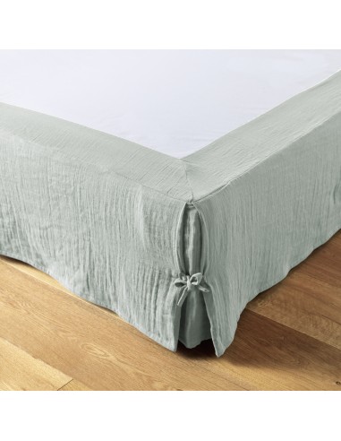 Cache-sommier "Gaïa" 90 x 190 cm Gaze...