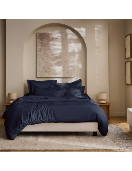 Housse de couette 240 x 220 cm "Prestige" 100% Satin de coton Peigné 120 fils /cm²
