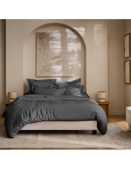 Housse de couette 240 x 220 cm "Prestige" 100% Satin de coton Peigné 120 fils /cm²