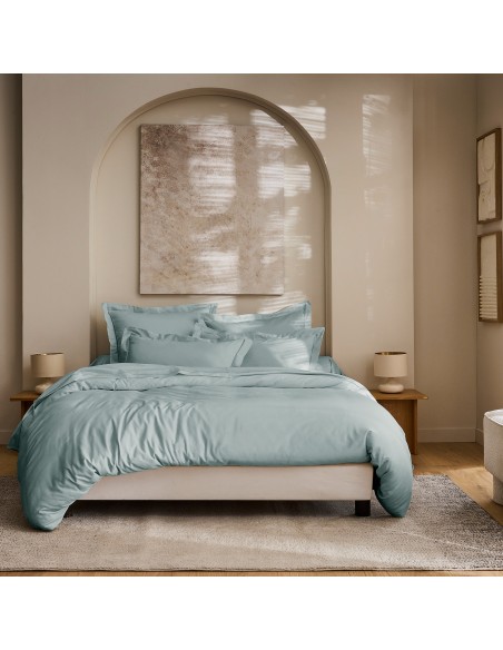 Housse de couette 260 x 240 cm "Prestige" 100% Satin de coton Peigné 120 fils /cm²