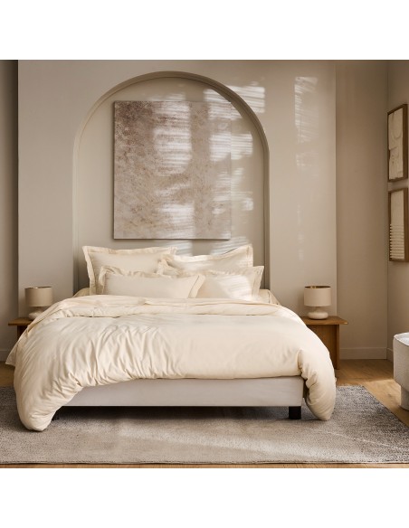 Housse de couette 260 x 240 cm "Prestige" 100% Satin de coton Peigné 120 fils /cm²