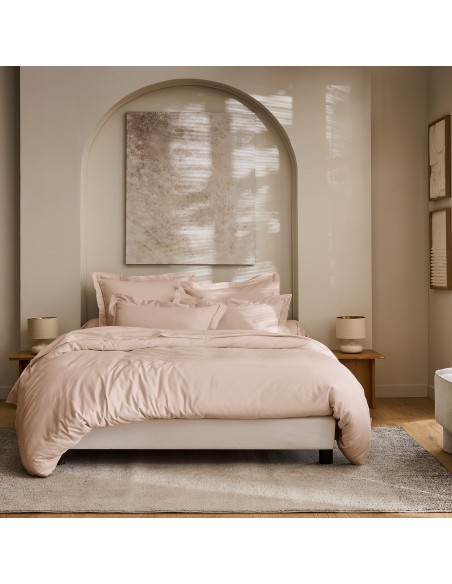 Housse de couette 260 x 240 cm "Prestige" 100% Satin de coton Peigné 120 fils /cm²