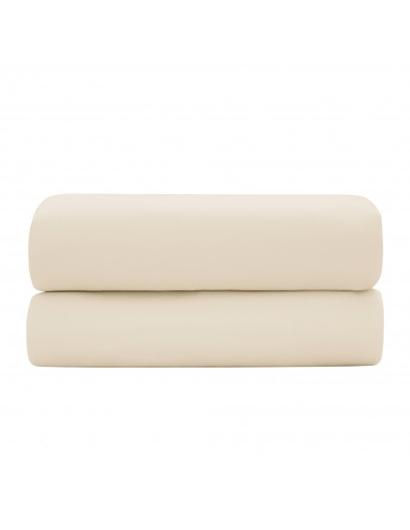 Drap Plat 270 x 300 cm "Prestige" 100% Satin de coton Peigné 120 fils /cm²