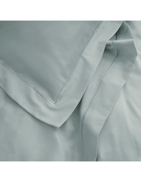 Taie d'oreiller 50 x 70 cm "Prestige" 100% Satin de coton Peigné 120 fils /cm²