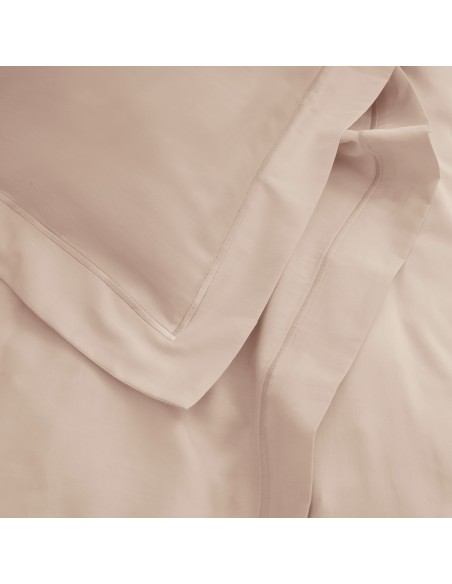 Taie d'oreiller 50 x 70 cm "Prestige" 100% Satin de coton Peigné 120 fils /cm²