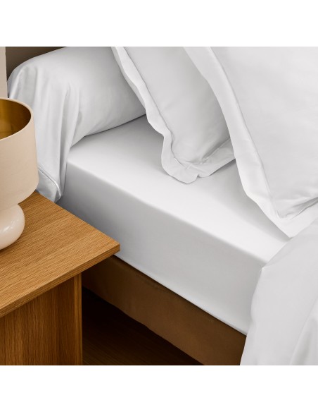 Taie de traversin "Prestige" 100% Satin de coton Peigné 120 fils /cm²