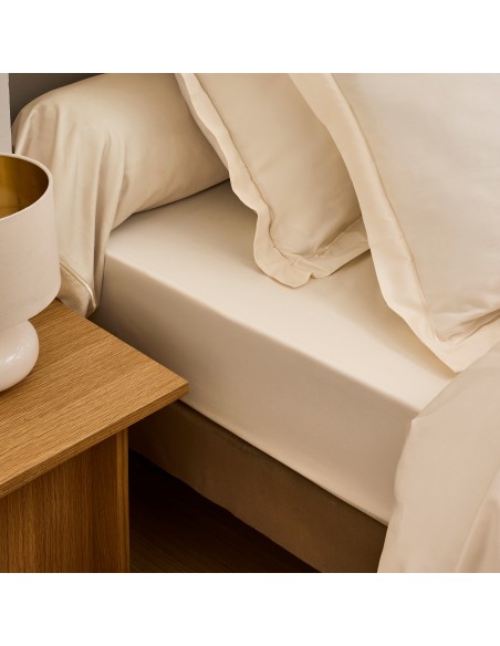 Taie de traversin "Prestige" 100% Satin de coton Peigné 120 fils /cm²