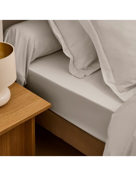 Taie de traversin "Prestige" 100% Satin de coton Peigné 120 fils /cm²