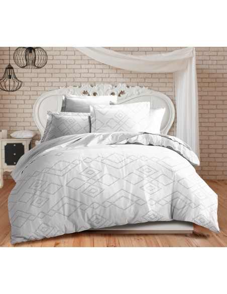 Parure de draps 4P Microfibre "Louna" lit 160 x 200