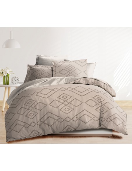 copy of Parure de draps 4P Microfibre "Louna" lit 140 x 190