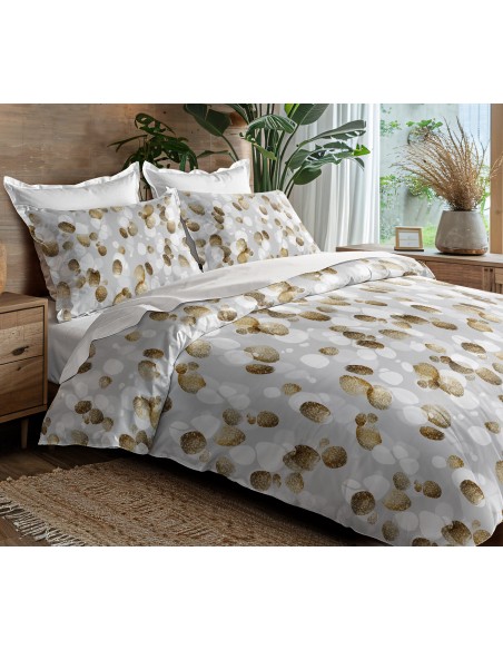 Parure de couette 3P Microfibre "Louna" lit 140 x 190 à 160 x 200 cm