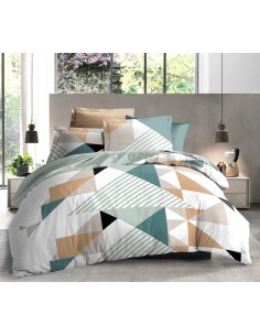 Parure de couette 3P Microfibre "Louna" lit 140 x 190 à...