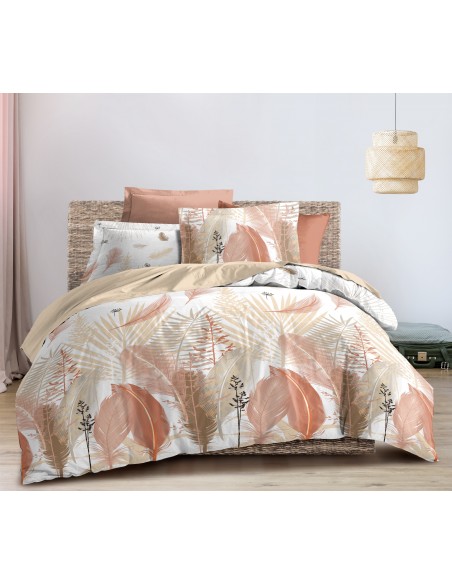 Parure de couette 3P Microfibre "Louna" lit 140 x 190 à 160 x 200 cm