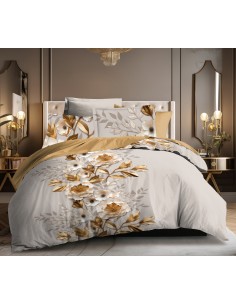 Parure de couette 3P Microfibre "Louna" lit 160 x 200 à...