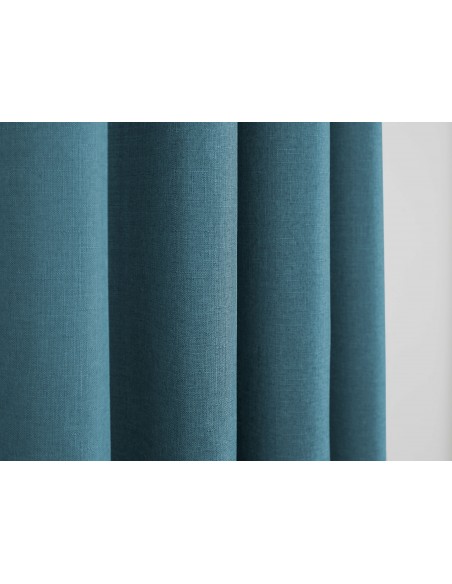 Paire de rideaux tamisant à œillets Effet Lin "Moonlight"