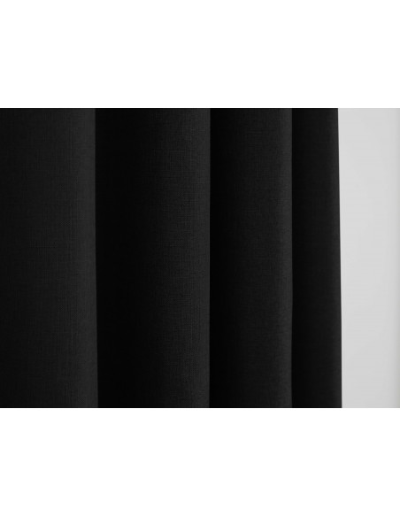 Paire de rideaux tamisant à œillets Effet Lin "Moonlight"