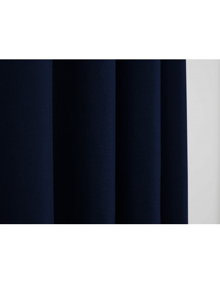 Paire de rideaux tamisant à œillets Effet Lin "Moonlight"