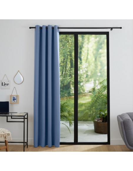 Lot de 2 rideaux occultant 140 x 260 cm "Night"