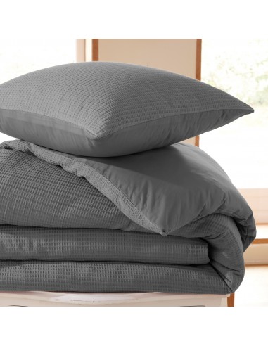 Parure de couette "Nid d'abeille" 140...