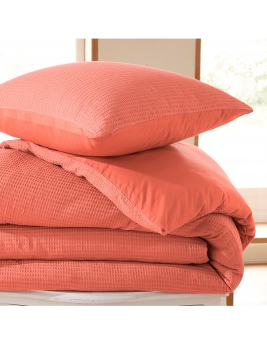 Parure de couette "Nid d'abeille" 260...