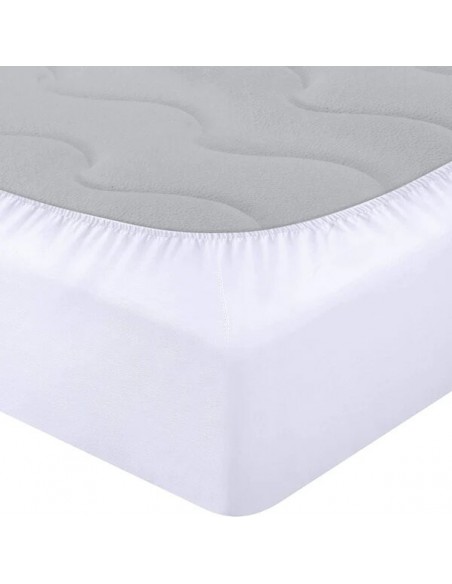 Protège matelas "Bambou" imperméable 140 x 190 cm bonnet 35 cm