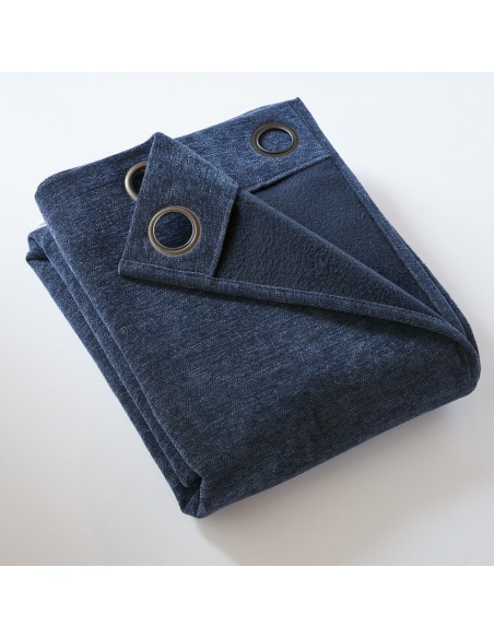 Rideau occultant phonique et thermique doublé polaire 140 x 180 cm 100% opaque