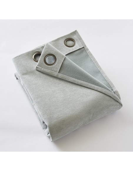 Rideau occultant phonique et thermique doublé polaire 140 x 240 cm 100% opaque