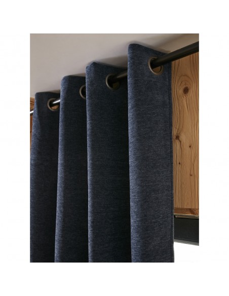 Rideau occultant phonique et thermique doublé polaire 140 x 240 cm 100% opaque