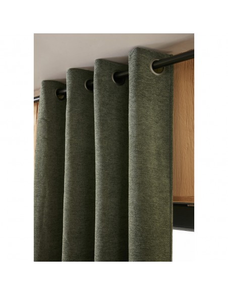 Rideau occultant phonique et thermique doublé polaire 140 x 240 cm 100% opaque