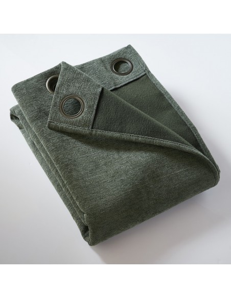 Rideau occultant phonique et thermique doublé polaire 140 x 240 cm 100% opaque