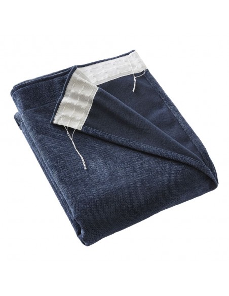 Rideau occultant phonique et thermique doublé polaire galon fronceur 100% opaque