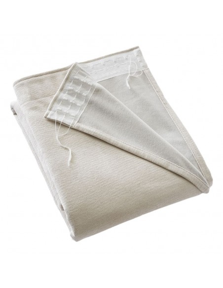 Rideau occultant phonique et thermique doublé polaire galon fronceur 100% opaque