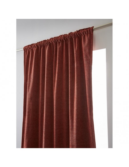 Rideau occultant phonique et thermique doublé polaire galon fronceur 100% opaque