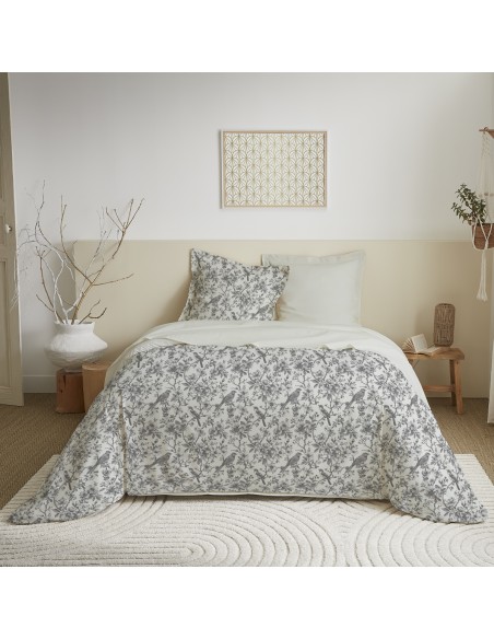 Parure de couette 3 Pièces réversible pour lit 240 x 220 cm