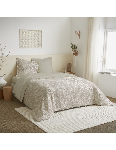 Parure de couette 3 Pièces réversible pour lit 240 x 220 cm