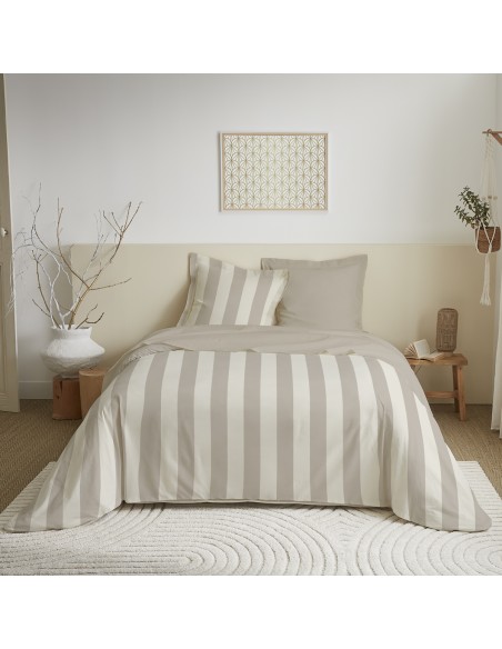 Parure de couette 3 Pièces réversible pour lit 240 x 220 cm