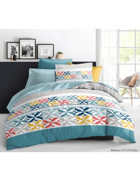 Parure de couette 3 Pièces réversible 260 x 240 cm King Size