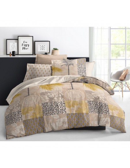 Parure de couette 3 Pièces réversible 260 x 240 cm King Size