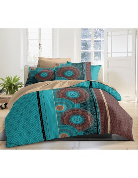 Parure de couette 3 Pièces réversible 260 x 240 cm King Size