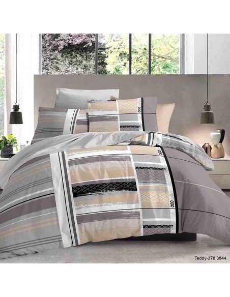 Parure de couette 3 Pièces réversible 260 x 240 cm King Size