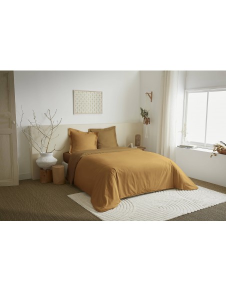 Parure de couette 3 Pièces réversible "Duo Premium" 260 x 240 cm King Size