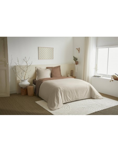 Parure de couette 3 Pièces réversible "Duo Premium" 260 x 240 cm King Size