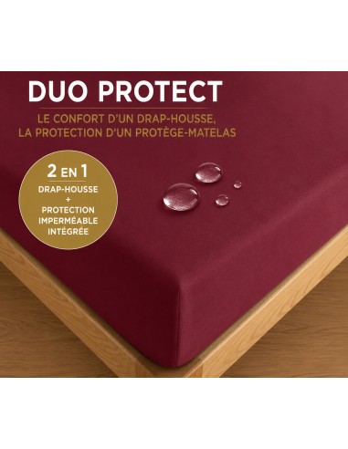 Drap housse "DuoProtect" avec...