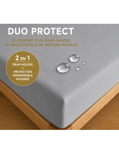 Drap housse "DuoProtect" avec...