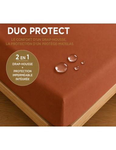 Drap housse "DuoProtect" avec...
