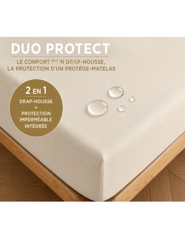 Drap housse "DuoProtect" avec...