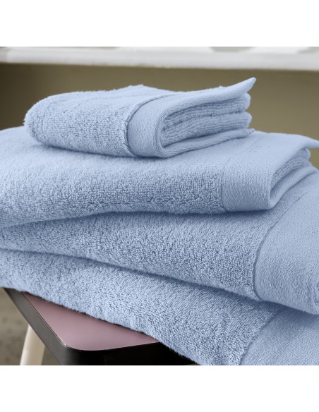Pack complet 10 pièces "Softy" salle de bain / 100 % coton Zero Twist – 600 g/m²